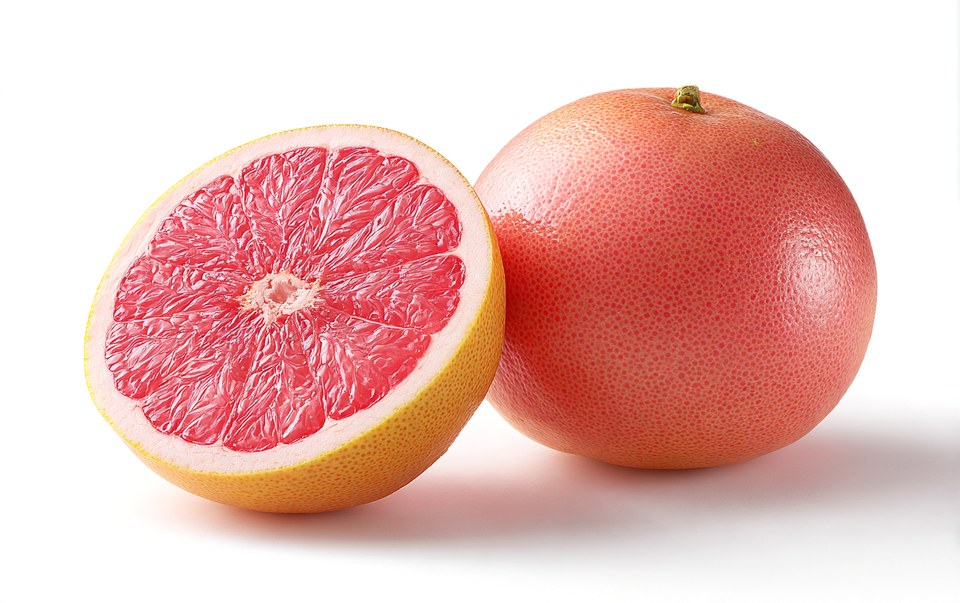 Pink grapefruit