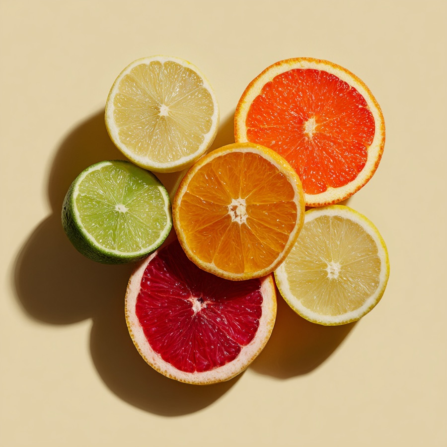 Yuzu citrus fruit