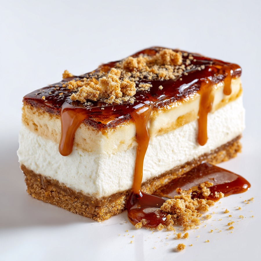 Dessert flavour composition: tiramisu, cheesecake, sticky toffee, crème brûlée